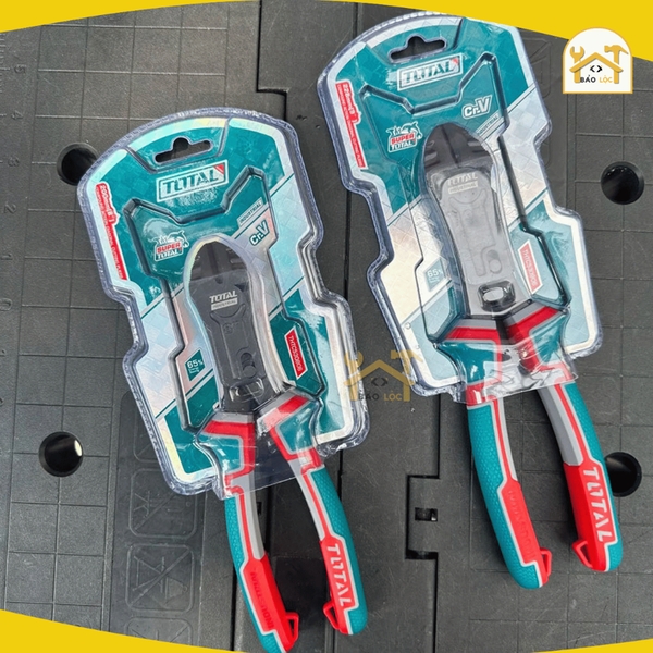 Kìm cắt trợ lực Total THTC530806 THTC530906 Tiết kiệm 65% sức, kích thước 200mm - 228mm, kìm cắt dây điện - Hàng chính h