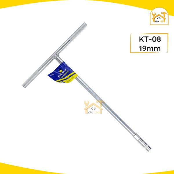 Tay Vặn Tuýp, vặn đai ốc Chữ T KingBlue KT Thép CR-V Kích Thước 8mm-19mm - Hàng chính hãng.