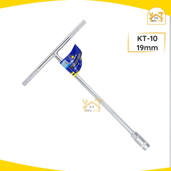 Tay Vặn Tuýp, vặn đai ốc Chữ T KingBlue KT Thép CR-V Kích Thước 8mm-19mm - Hàng chính hãng.
