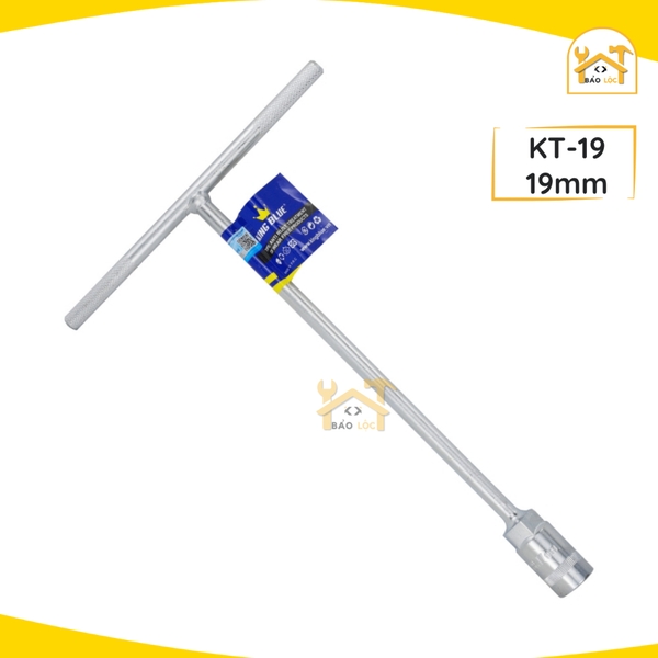 Tay Vặn Tuýp, vặn đai ốc Chữ T KingBlue KT Thép CR-V Kích Thước 8mm-19mm - Hàng chính hãng.
