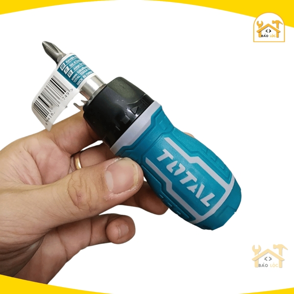 Bộ Tua Vít 8 Trong 1 tay vặn xoay chiều TOTAL TACSDS0706/TACSDS1726 ,Chất liệu: Cr-V - Hàng chính hãng.