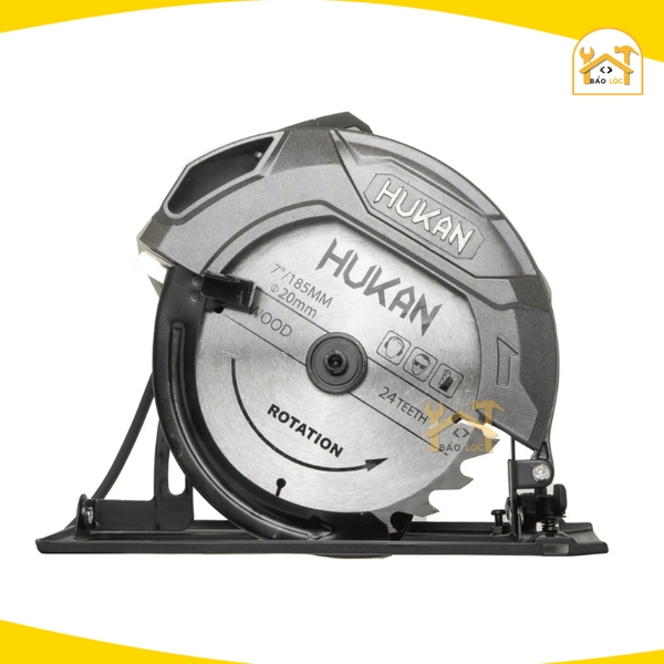 Máy cắt gỗ (GEN 2) Hukan G2-CG185N, Cống suất 1500w, Lưỡi cắt 185mm - Có cắt nghiêng 45 độ - Kèm 1 lưỡi