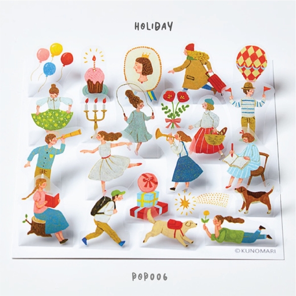 Pop-up stickers
