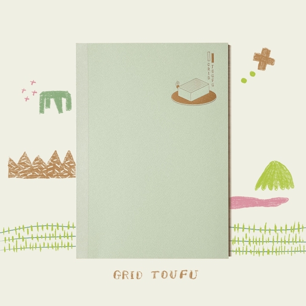 Vở ô li 2.5mm dùng để take notes, luyện chữ GRID TOUFU 🌿 teayoushop