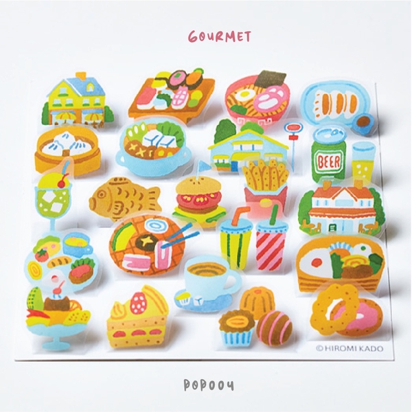 Pop-up stickers