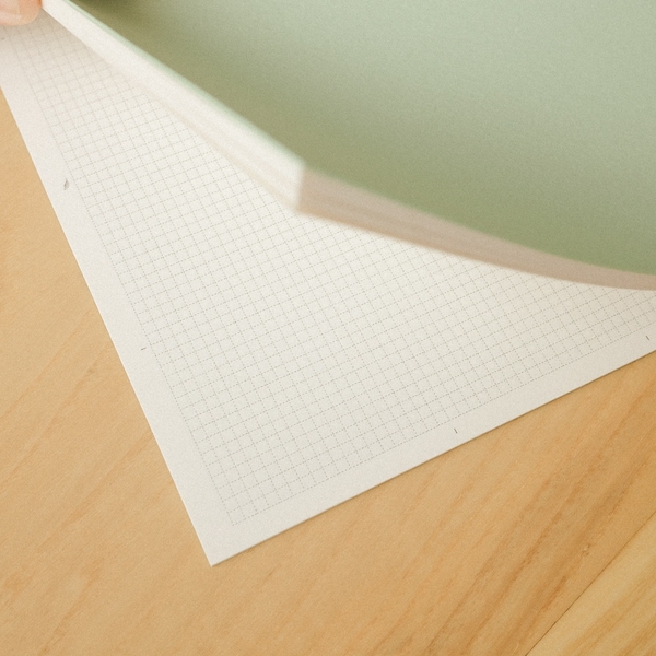Vở ô li 2.5mm dùng để take notes, luyện chữ GRID TOUFU 🌿 teayoushop