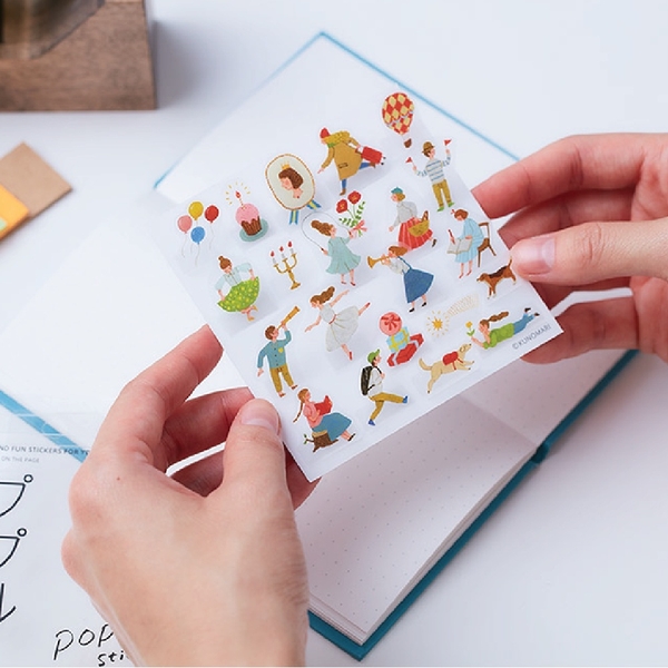 Pop-up stickers