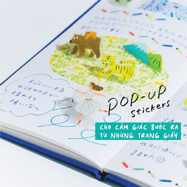 Pop-up stickers
