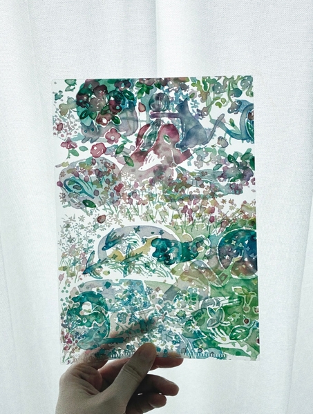 [Hội chợ Nhật 2026] Các mẫu Washi Tape, Clear File, Hộp bút & Postcard hoạ sĩ Miku Shimizu