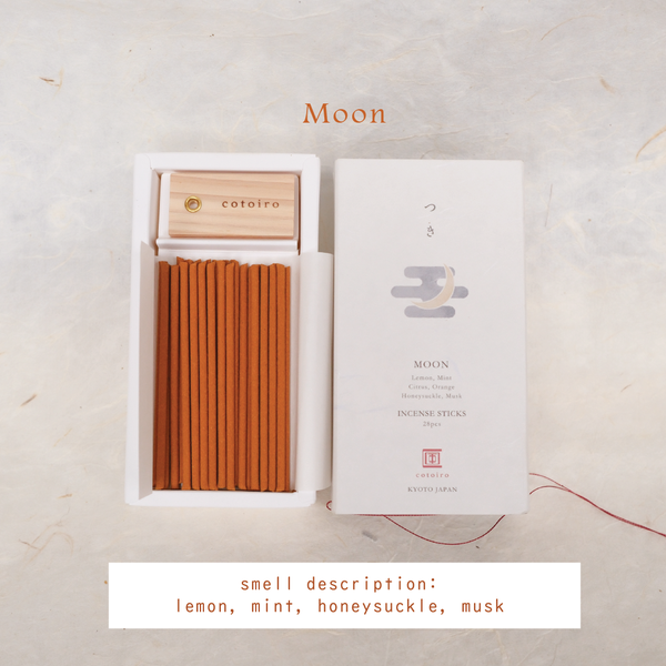 Nhang thơm tinh dầu cao cấp Cotoiro - hộp sang trọng, kèm chân đế incense