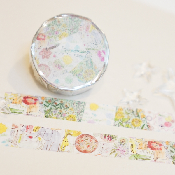 [Hội chợ Nhật 2026] Tổng hợp các mẫu Washi Tape, Note Cuộn & Postcard Set hãng Paper Message