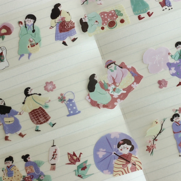 [Chiết lẻ] PET Tape Spring Fairies by teayou shop