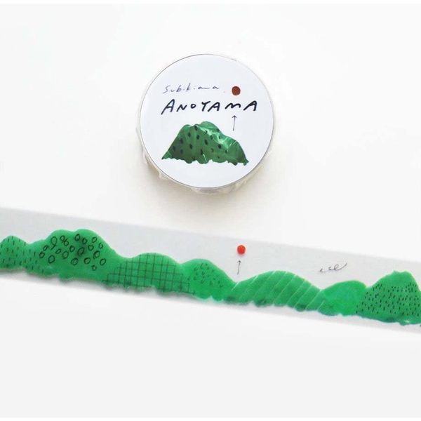 Chiết chu kì 1 m | các mẫu washi tape - pet tape hãng Cozyca Nhật Bản