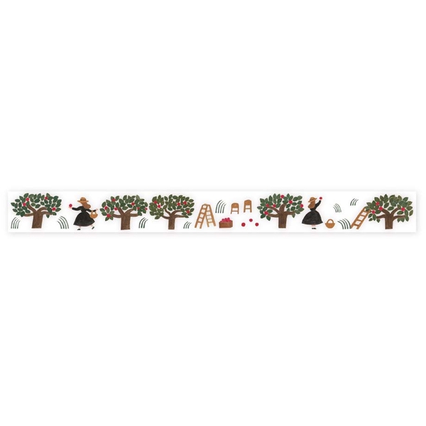 Chiết chu kì 1 m | các mẫu washi tape - pet tape hãng Cozyca Nhật Bản