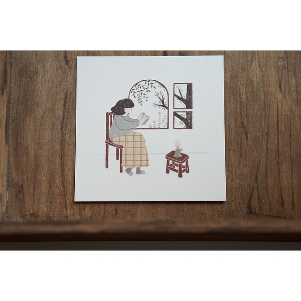 Các mẫu bưu thiếp vuông siêu dễ thương hãng Ivy Snow