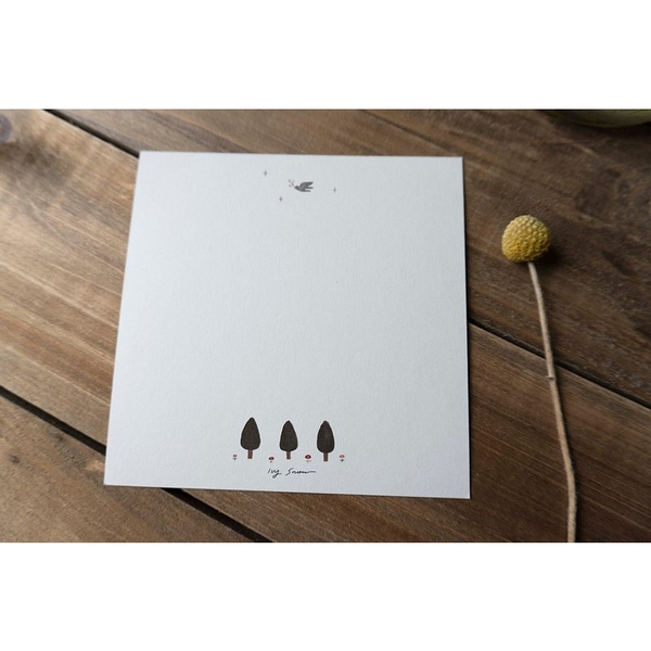 Các mẫu bưu thiếp vuông siêu dễ thương hãng Ivy Snow