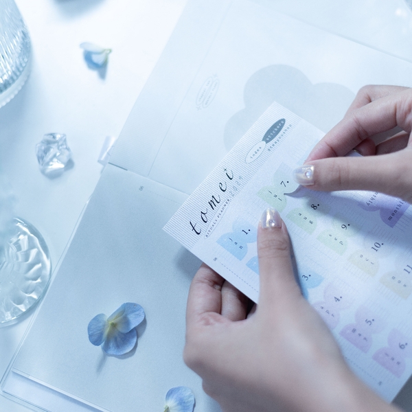 Index Sticker cho dòng sổ kế hoạch ngày và đêm Tomei Rituals 2024