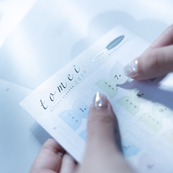 Index Sticker cho dòng sổ kế hoạch ngày và đêm Tomei Rituals 2024