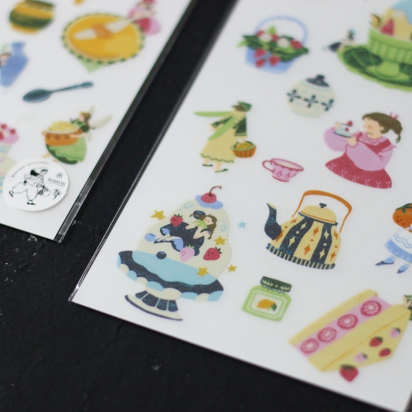 Các mẫu print-on stickers (hình dán cạo) của teayoushop