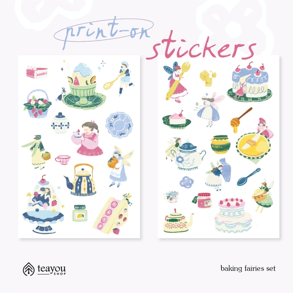 Các mẫu print-on stickers (hình dán cạo) của teayoushop