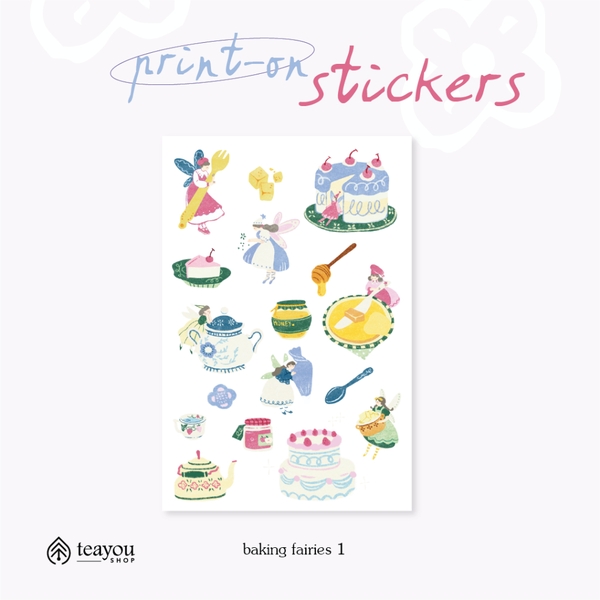 Các mẫu print-on stickers (hình dán cạo) của teayoushop