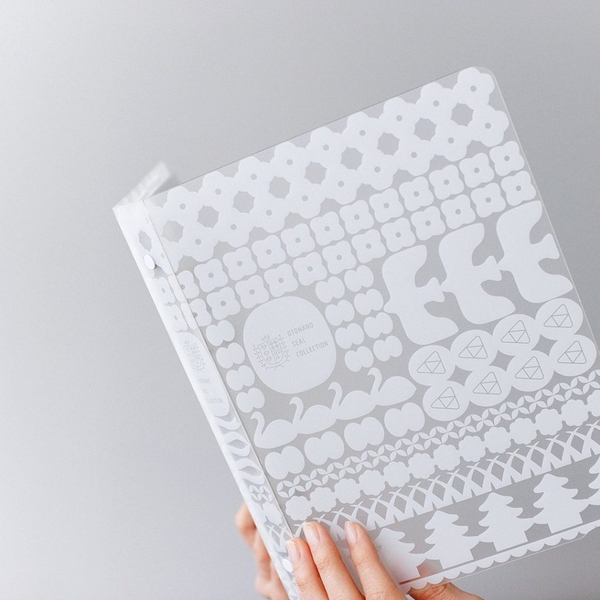 Bìa trữ file, stickers 'Seal Collection Hitotoki