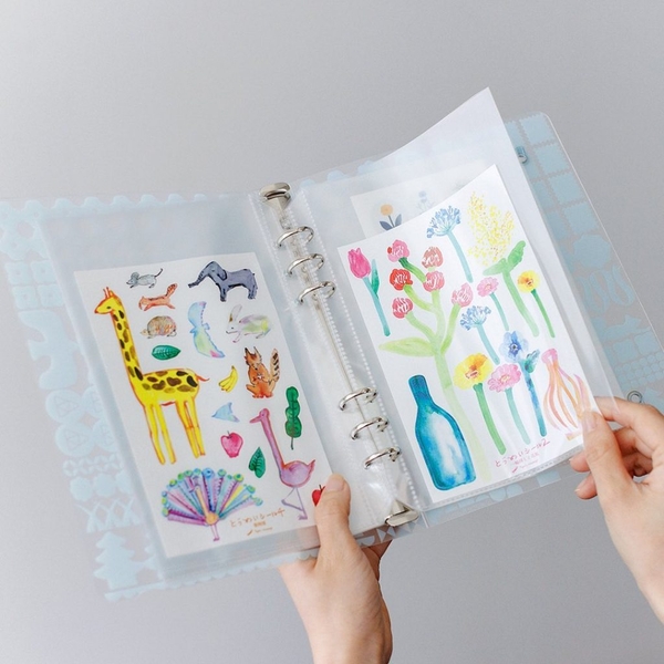 Bìa trữ file, stickers 'Seal Collection Hitotoki