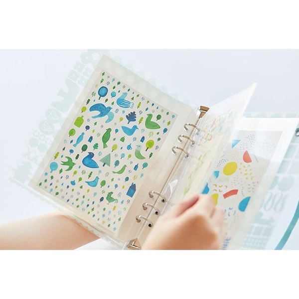 Bìa trữ file, stickers 'Seal Collection Hitotoki