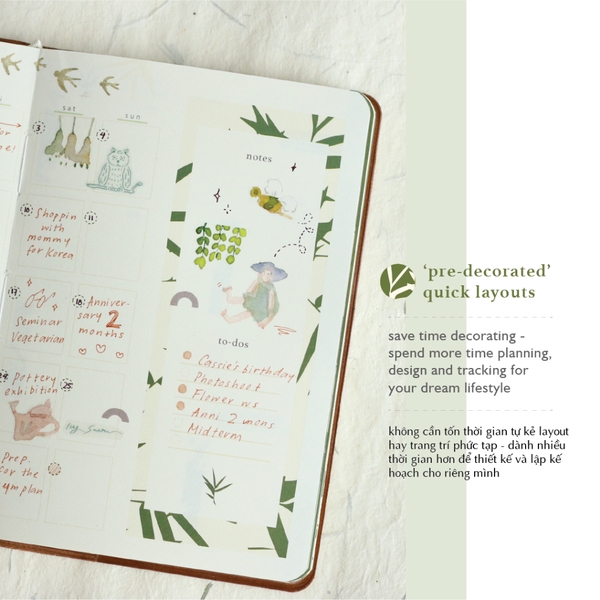 Planner 2024 - A Book of Tea by teayoushop