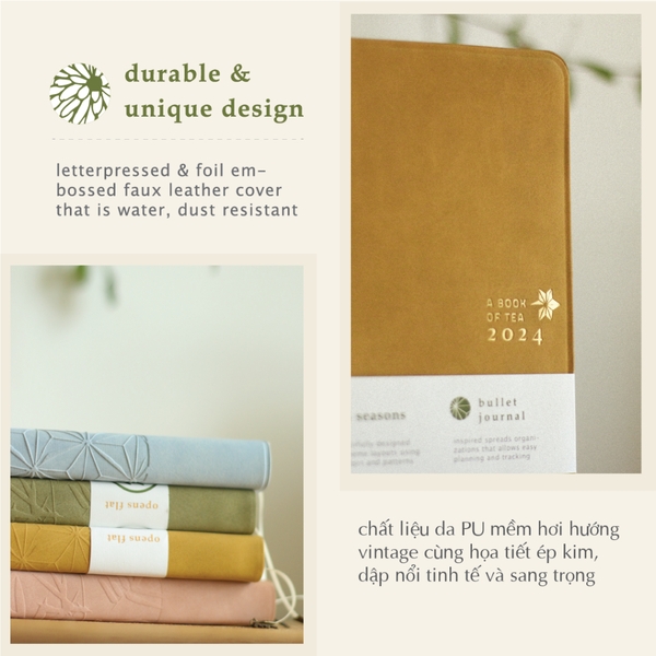 Planner 2024 - A Book of Tea by teayoushop