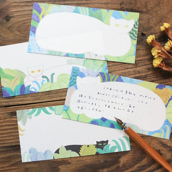 Chiết 4 tờ | các mẫu giấy note chữ nhật hãng Cozyca | hàng nhập chính hãng