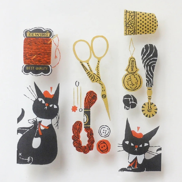 Chiết chu kì 1 m | các mẫu washi tape - pet tape hãng Cozyca Nhật Bản