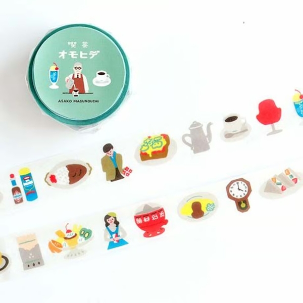 [Full cuộn] Washi tape Tegamisha