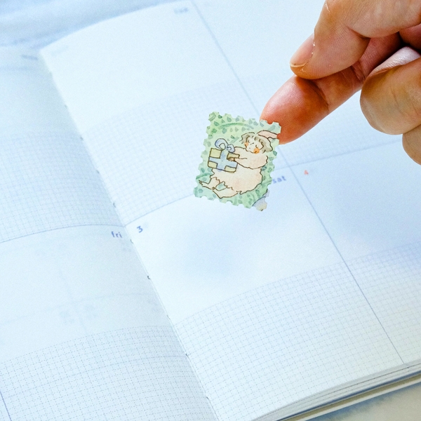 Sticker washi Dodolulu Giáng Sinh