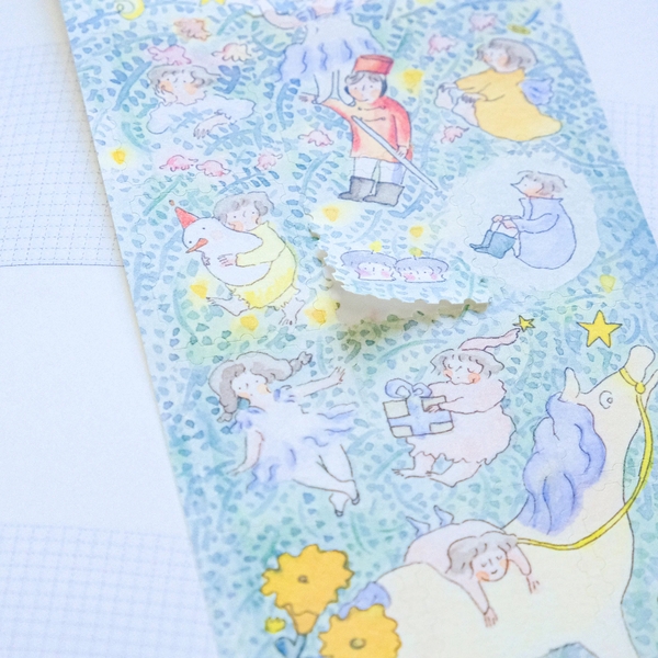 Sticker washi Dodolulu Giáng Sinh