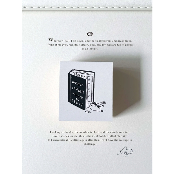 Các mẫu stamp collection 'Have a lazy day' hãng Yamadoro | Chính hãng Taiwan