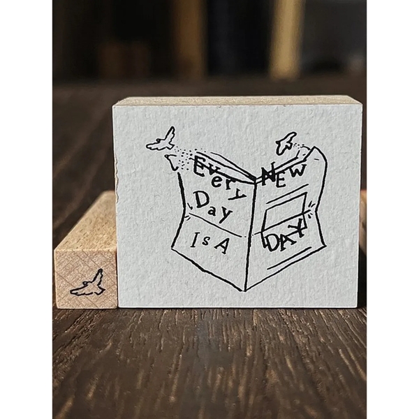 Các mẫu stamp group (2 con) collection 'message from life' hãng Yamadoro