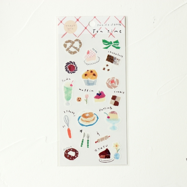 Stickers tranh washi by Miki Tamura