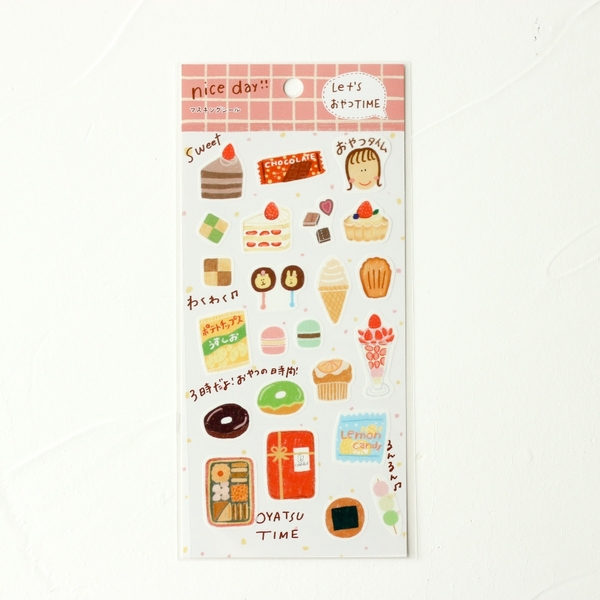 Stickers tranh washi by Miki Tamura