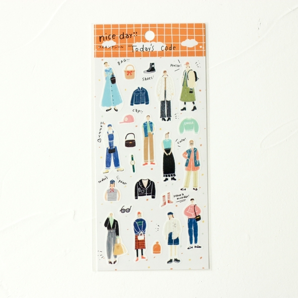 Stickers tranh washi by Miki Tamura