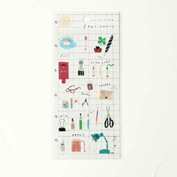 Stickers tranh washi by Miki Tamura