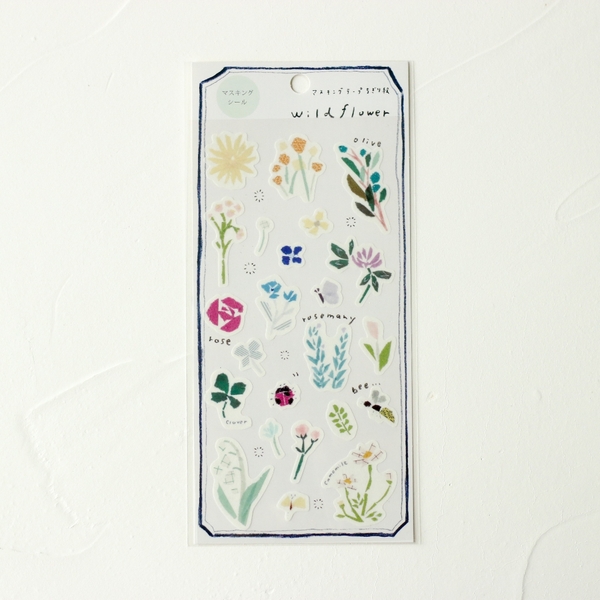 Stickers tranh washi by Miki Tamura