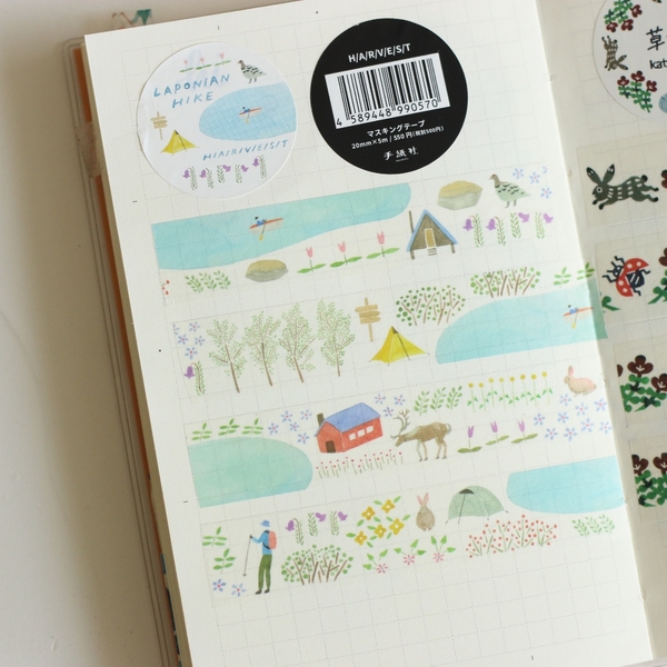 [Full cuộn] Washi tape Tegamisha