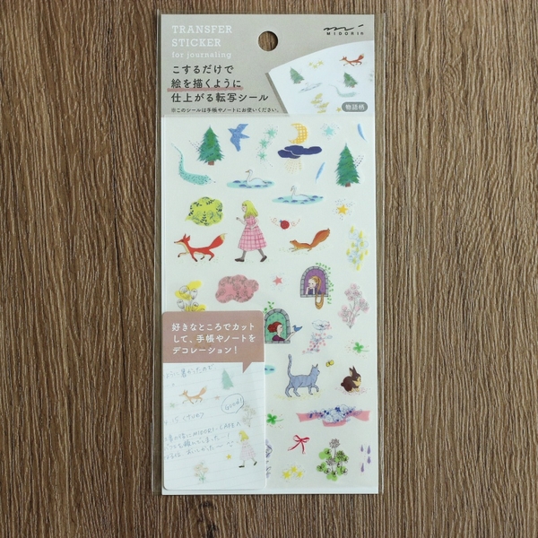Print-on stickers Midori