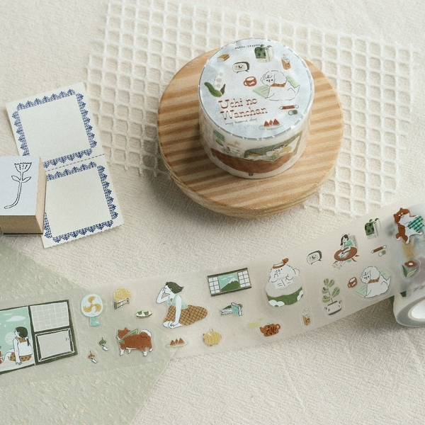 [Full cuộn] Các mẫu PET Tape stickers original nhà teayoushop