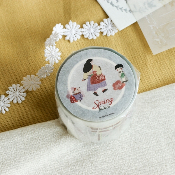 [Full cuộn] Các mẫu PET Tape stickers original nhà teayoushop