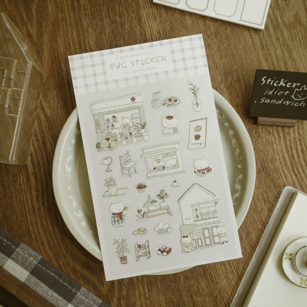 Sticker chất PET từ hoạ sĩ idiot-sandwich.exe
