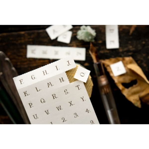 Full mẫu giấy Letterpress hãng OURS