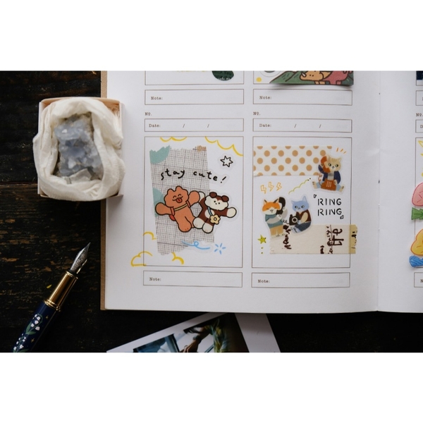 Sổ viết nhật kí daily Brick Notes | Chính hãng OURS Taiwan