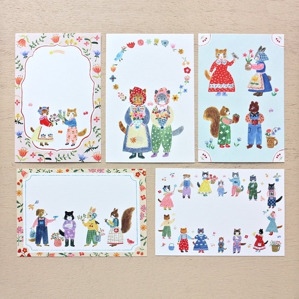 Set Postcard 10 tờ hãng Cozyca